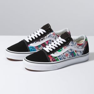 Vans Bayan Spor Ayakkabı Mash Up Old Skool Beyaz | 82839-751